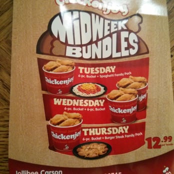 Jollibee - New mid-week bundles. - Fast Food Near Me - Carson, California