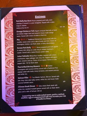 Menu photo 4 Lotus Lounge Flagstaff, AZ