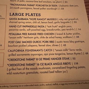 The Lark - Pricing - New American Near Me - Santa Barbara, California The Lark - Pricing - New American Near Me - Santa Barbara, California