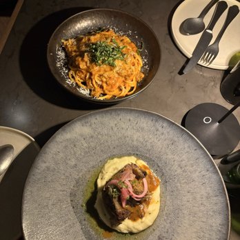 La Loba - Bucatini and Double R Ranch Braised Beef Cheek - Spanish Near Me - Seattle, Washington La Loba - Bucatini and Double R Ranch Braised Beef Cheek - Spanish Near Me - Seattle, Washington