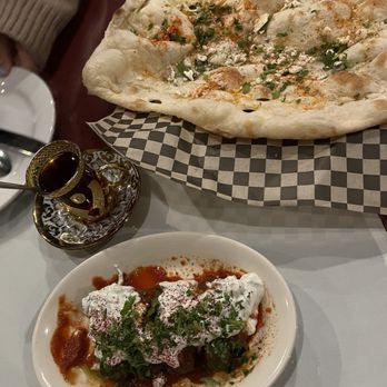 Harissa Mediterranean Cuisine - Dolma and flatbread - Mediterranean Near Me - Seattle, Washington