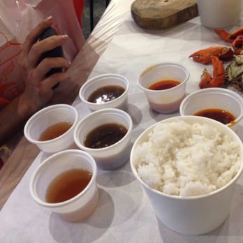 Crab n' Crew Restobar - The good thing: Crab n' Crew offers a lot of sauce options. The bad thing: none of them taste good :'( - Seafood Near Me - Quezon City, NCR