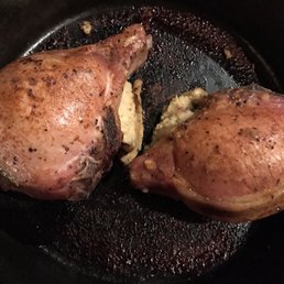 Freaking amazing stuffed pork chops !! Freaking amazing stuffed pork chops !!