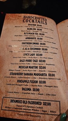 Menu photo 2 Repeal 18 Tampa, FL