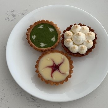Bread Milk & Honey - Trio of tarts (with white chocolate) - Coffee & Tea Near Me - Lethbridge, Alberta Bread Milk & Honey - Trio of tarts (with white chocolate) - Coffee & Tea Near Me - Lethbridge, Alberta