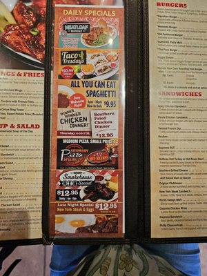 Menu photo 2 Bonanza Casino Reno, NV