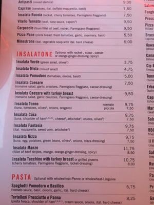 Menu photo 3 L'Osteria Munich, BY Menu photo 3 L'Osteria Munich, BY