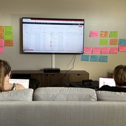 Large living room was perfect for some company retreat time.