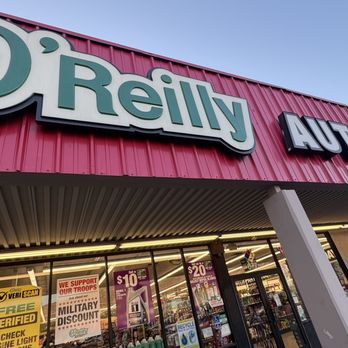 O'Reilly Auto Parts - Exterior sign for O'Reilly Auto Parts store - Auto Parts & Supplies Near Me - Burbank, California O'Reilly Auto Parts - Exterior sign for O'Reilly Auto Parts store - Auto Parts & Supplies Near Me - Burbank, California
