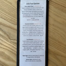 Menu Menu