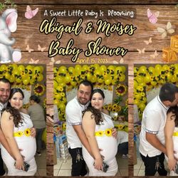 Just the Bartender - Custom Graphic Design Theme Template
(Baby Shower).