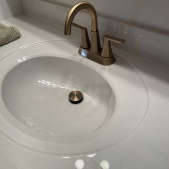 Simply Plumbing - New Lav top and Faucet install - Plumbing Near Me Simply Plumbing - New Lav top and Faucet install - Plumbing Near Me