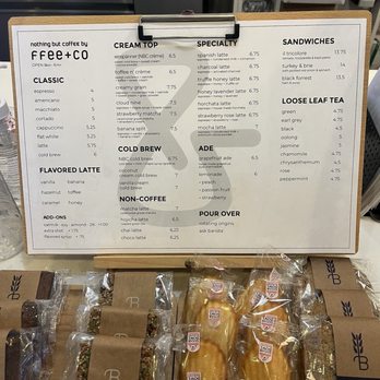 Nothing But Coffee - menu - Coffee & Tea Near Me - Los Angeles, California