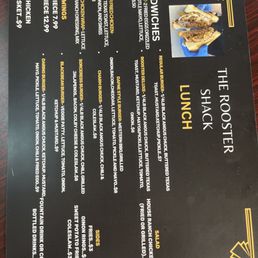 Lunch menu - burgers and such Lunch menu - burgers and such