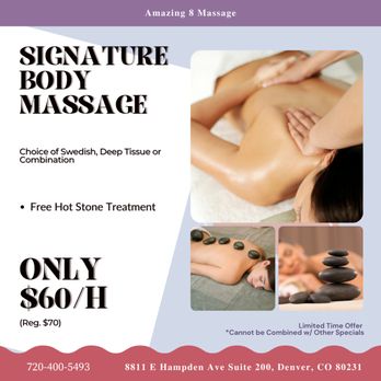 Amazing 8 Massage - Massage Near Me - Denver, Colorado Amazing 8 Massage - Massage Near Me - Denver, Colorado