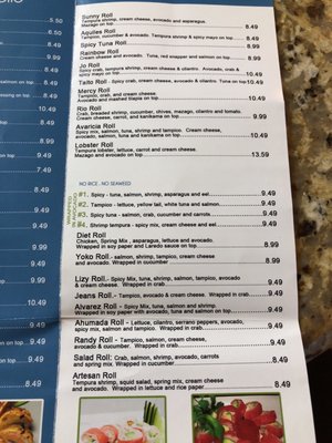 Menu photo 1 Chopsticks Sushi y Mas Laredo, TX Menu photo 1 Chopsticks Sushi y Mas Laredo, TX