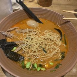 Ramen with beef
