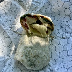Chipotle Chicken Sandwich as a wrap