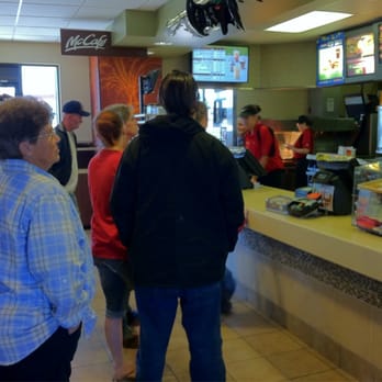 McDonald's - One register open during a manager meeting - Burgers Near Me - Cortez, Colorado McDonald's - One register open during a manager meeting - Burgers Near Me - Cortez, Colorado