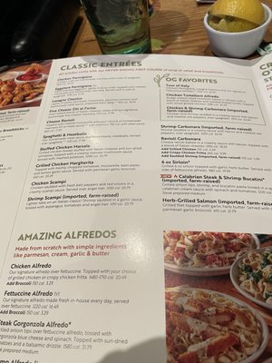 Menu photo 1 Olive Garden Italian Restaurant Gadsden, AL Menu photo 1 Olive Garden Italian Restaurant Gadsden, AL
