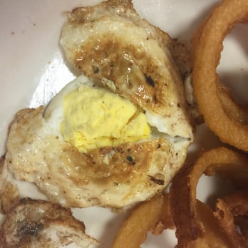 Steak ’n Shake - This is the egg I was served on my Prince of Royal egg burger - Burgers Near Me - Miami, Florida Steak ’n Shake - This is the egg I was served on my Prince of Royal egg burger - Burgers Near Me - Miami, Florida