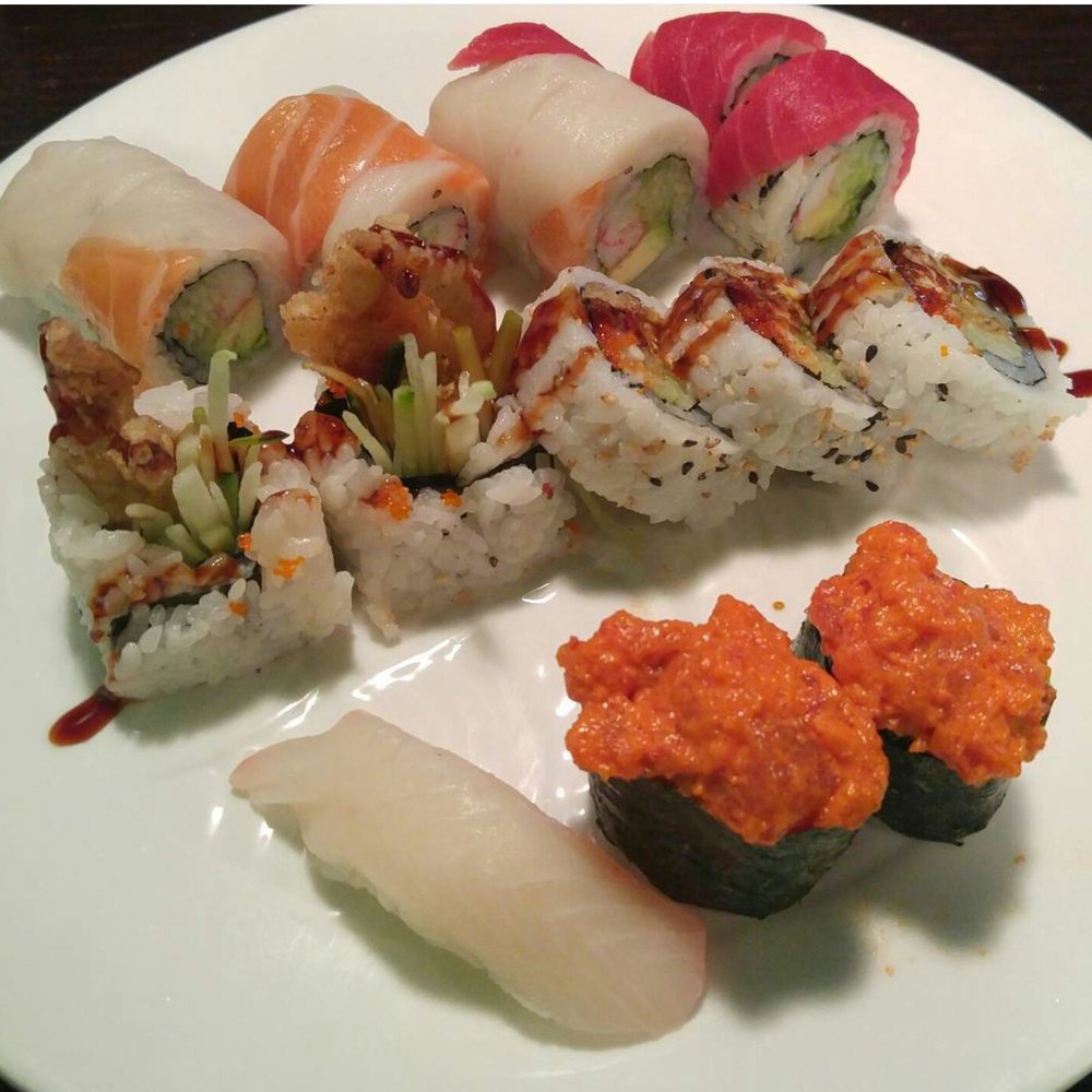 Sushi Ai - Yummy. Rainbow roll and some more creations.. Their all-you-can-eat sushi deal includes some beautiful choices. - Japanese Near Me - Saint Louis, Missouri Sushi Ai - Yummy. Rainbow roll and some more creations.. Their all-you-can-eat sushi deal includes some beautiful choices. - Japanese Near Me - Saint Louis, Missouri