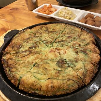 Lee Gar Nei - Green onion pancake - Korean Near Me - Surrey, British Columbia