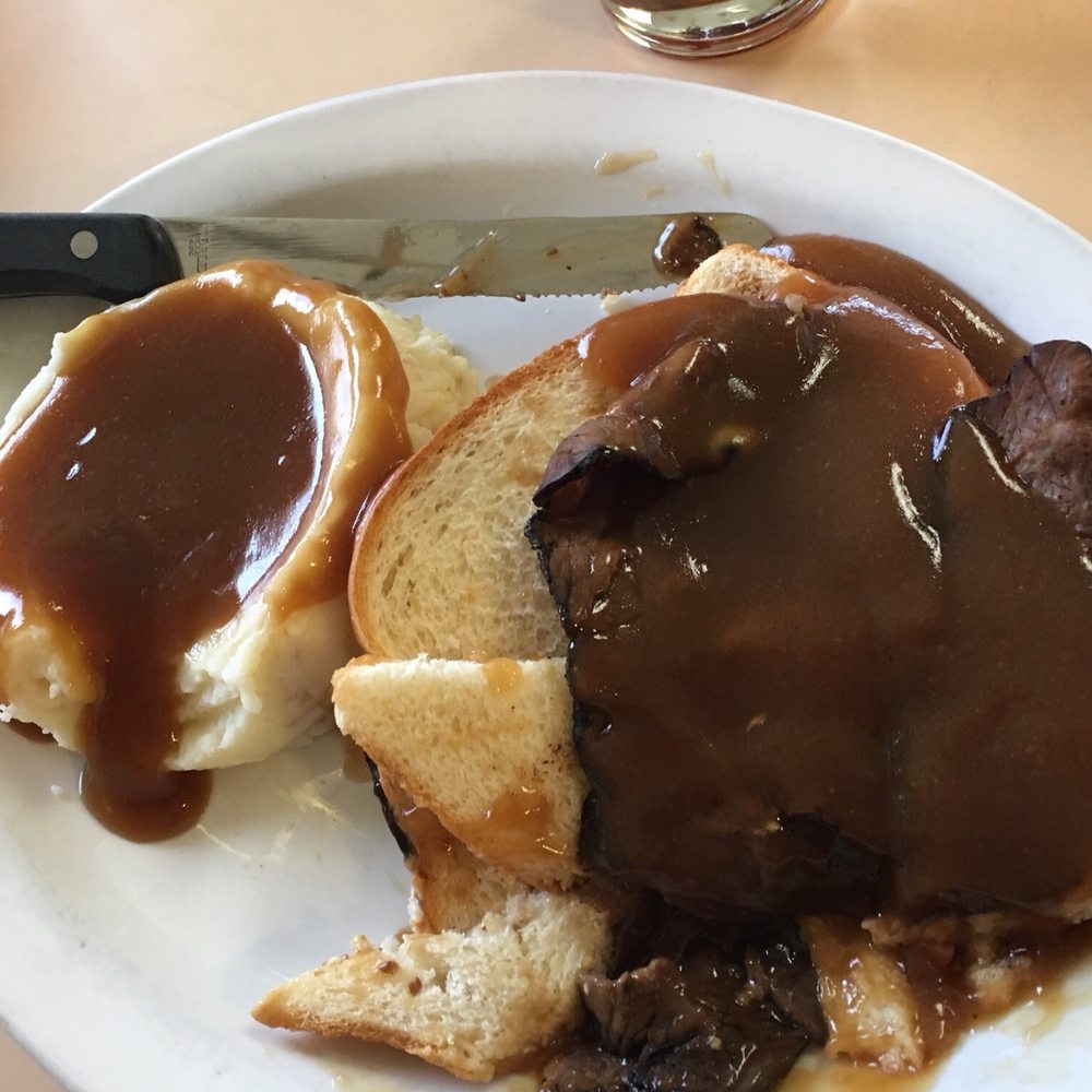 Mustang Cafe & BBQ - Hot roast beef. - American Near Me - Lovell, Wyoming Mustang Cafe & BBQ - Hot roast beef. - American Near Me - Lovell, Wyoming