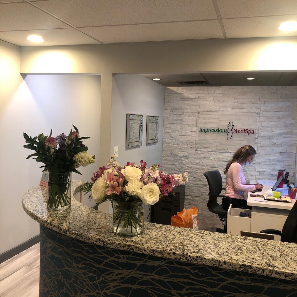 Impressions MedSpa - Beautiful reception area. - Laser Hair Removal Near Me - Fairfax, Virginia Impressions MedSpa - Beautiful reception area. - Laser Hair Removal Near Me - Fairfax, Virginia