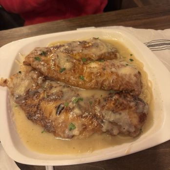 Pino's Pizza & Restaurant - Flounder with pasta - Pizza Near Me - Woodbridge, New Jersey