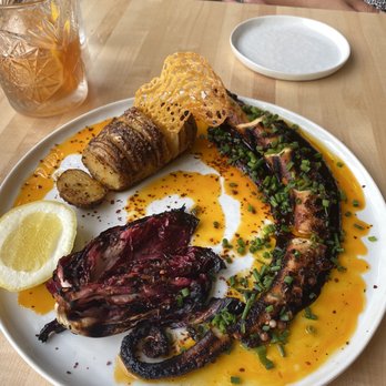 Pinky’s - Grilled octopus- tastes similar to bbq chicken - Mediterranean Near Me - Richmond, Virginia Pinky’s - Grilled octopus- tastes similar to bbq chicken - Mediterranean Near Me - Richmond, Virginia