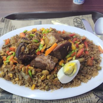 Senetaste Restaurant - #3 mutten with delicious rice mix - Salad Near Me - Canal Winchester, Ohio Senetaste Restaurant - #3 mutten with delicious rice mix - Salad Near Me - Canal Winchester, Ohio