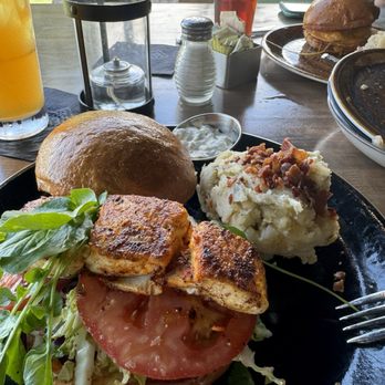 Reunion Kitchen + Drink - The blackened halibut sandwich - New American Near Me - Corona, California Reunion Kitchen + Drink - The blackened halibut sandwich - New American Near Me - Corona, California