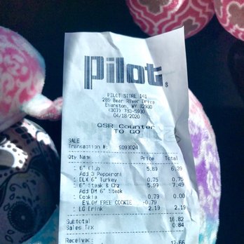 Pilot Flying J - Great sub! - Gas Stations Near Me - Evanston, Wyoming