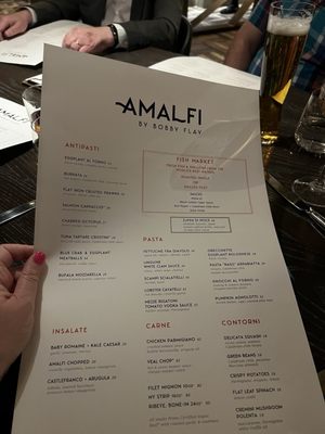 Menu photo 1 Amalfi Las Vegas, NV Menu photo 1 Amalfi Las Vegas, NV