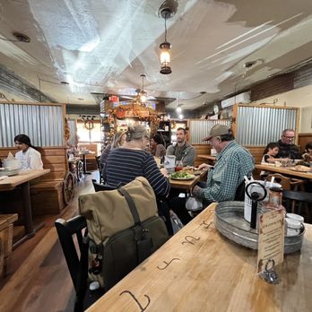 Julian Cafe - Inside Julian Cafe & Bakery - It's really small! And it can be very loud inside too. No outdoor seating. - Bakeries Near Me - Julian, California Julian Cafe - Inside Julian Cafe & Bakery - It's really small! And it can be very loud inside too. No outdoor seating. - Bakeries Near Me - Julian, California
