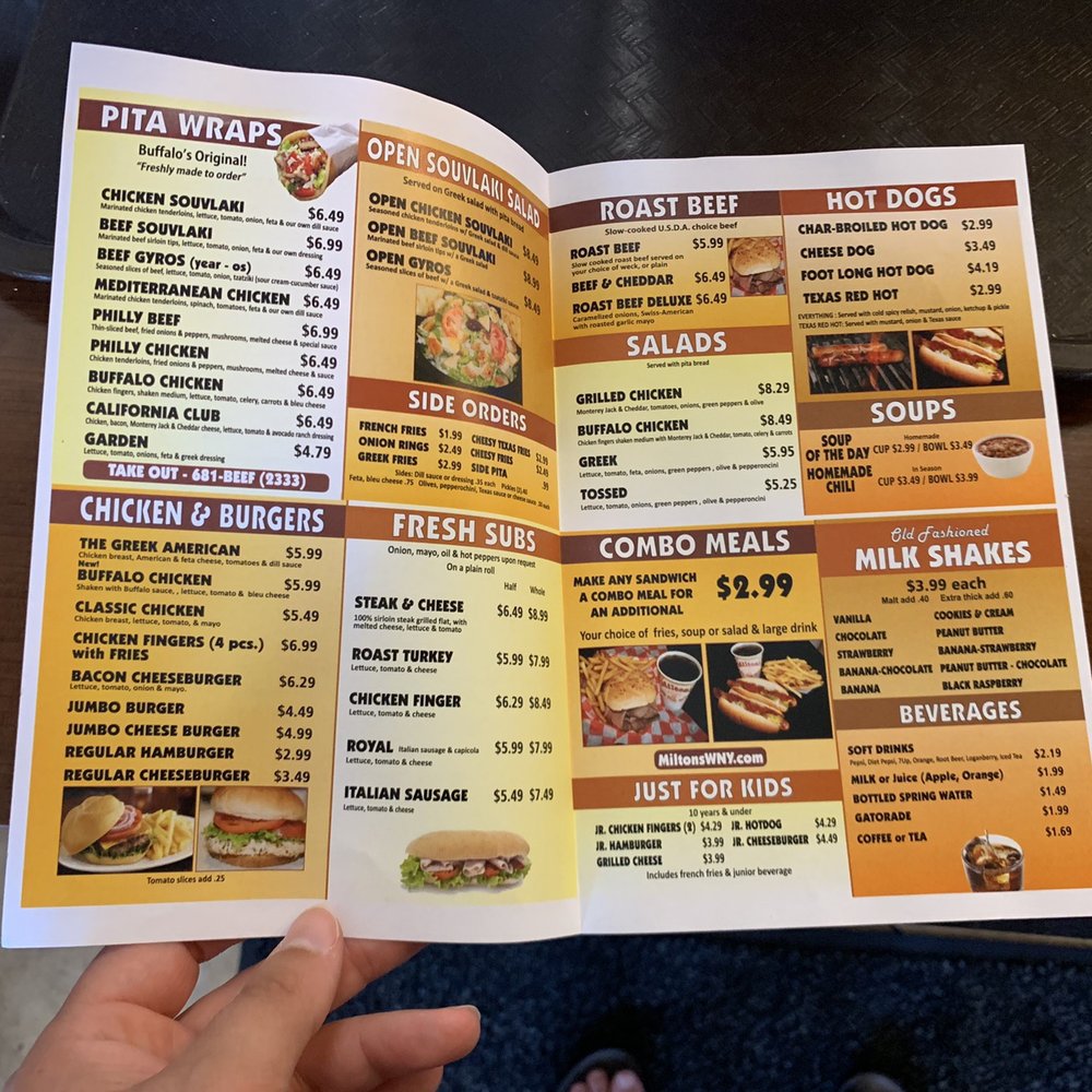 Miltons - Hot Dogs Near Me - Buffalo, New York