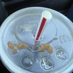 McDonald's - Vomit inducing unknown in my tea!