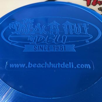 Beach Hut Deli - They use frisbee's upside down as plates - Sandwiches Near Me - Reno, Nevada Beach Hut Deli - They use frisbee's upside down as plates - Sandwiches Near Me - Reno, Nevada