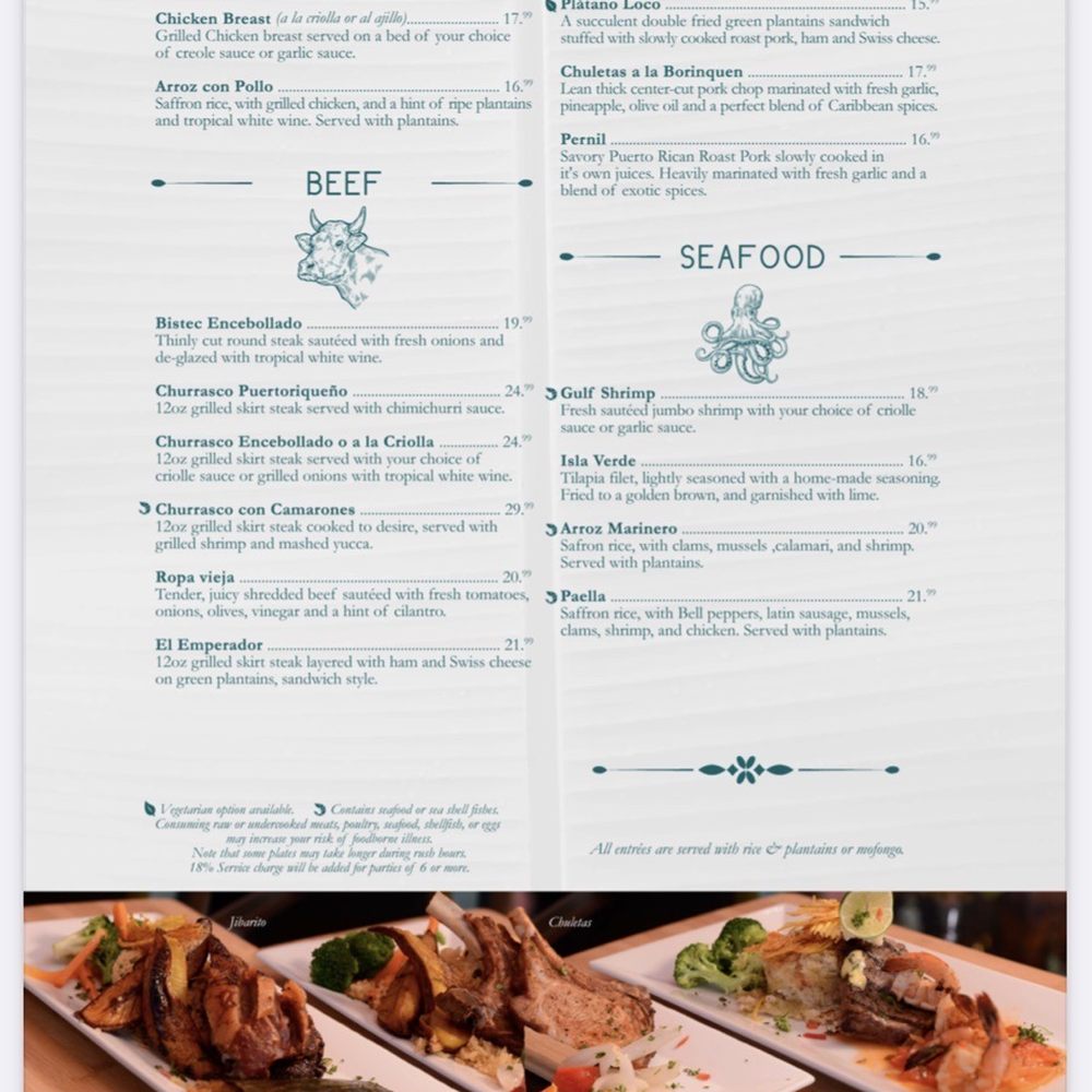 La Marginal - Menu - Puerto Rican Near Me - San Antonio, Texas La Marginal - Menu - Puerto Rican Near Me - San Antonio, Texas