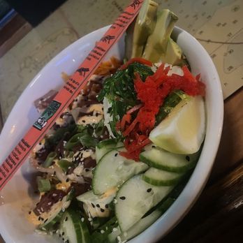 Cobb's Landing - Ahi tuna poke bowl - Seafood Near Me - Fort Pierce, Florida Cobb's Landing - Ahi tuna poke bowl - Seafood Near Me - Fort Pierce, Florida