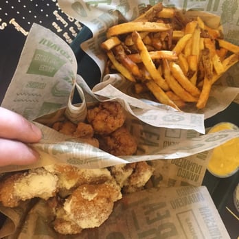 Wingstop - Parmesan and lemon pepper boneless with my fav seasoned fries - Chicken Wings Near Me - Elk Grove, California