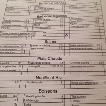 Cook - Menu bbq - Barbeque Near Me - Lyon, 69