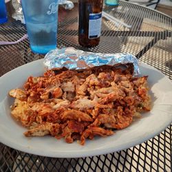 Cancun by the Lake - I don't remember the name of this but it was chicken over cheesey rice.
