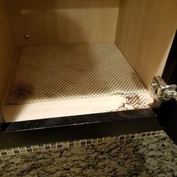 Dirty cabinets