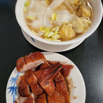 Fortune BBQ Noodle House - Wide Noodle soup with duck - Noodles Near Me - Portland, Oregon Fortune BBQ Noodle House - Wide Noodle soup with duck - Noodles Near Me - Portland, Oregon