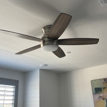House Hero Home Improvements - Ceiling fan installed - Handyman Near Me