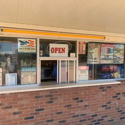 Strayhorn Dairy Bar - Dairy bar window.
