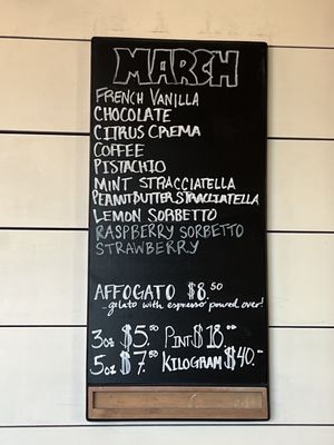 Menu photo 4 OroBianco Italian Creamery Blanco, TX Menu photo 4 OroBianco Italian Creamery Blanco, TX