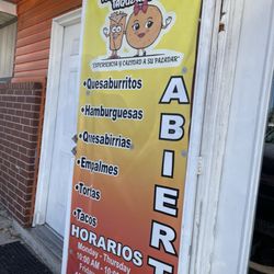 El Tostaco Regio - Little menu/ schedule